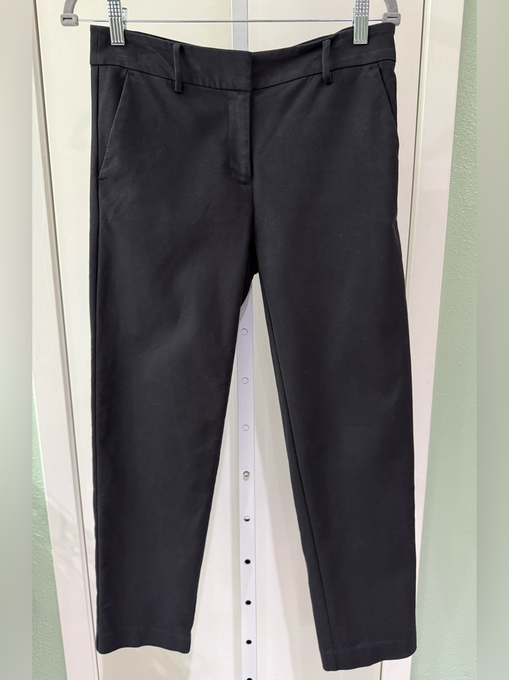 LOFT Riviera slim Black Women's Pants with Branded Waist Label